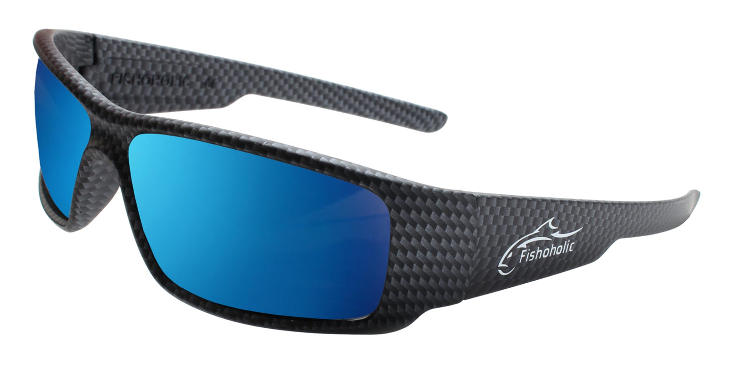 Fishoholic Polarized Fishing Sunglasses UV400 (14 Options) Fishing Gift with Hard Case & Pouch