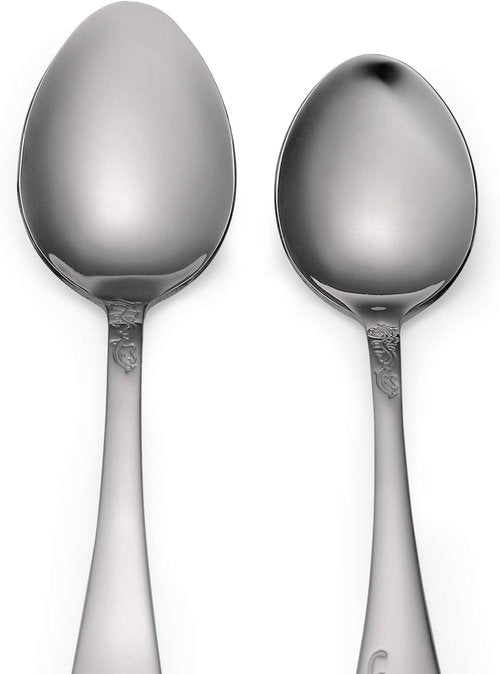 Bekith 40-Piece Stainless Steel Silverware Set for 8 | Mirror Finish, Dishwasher Safe Cutlery