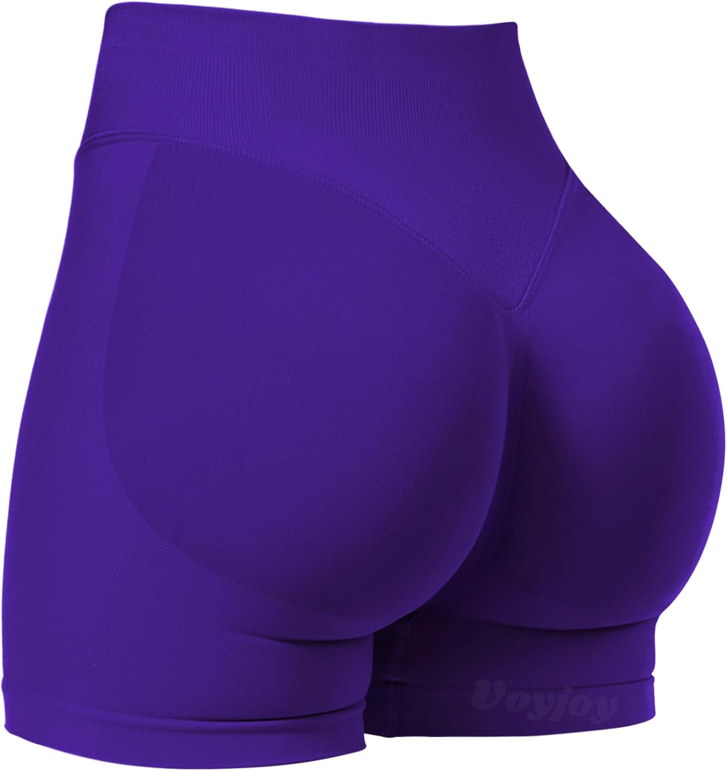 VOYJOY Women's Workout Impact Shorts - Scrunch Butt Lifting Seamless Booty Biker Shorts | 2.5" to 6" Sizes