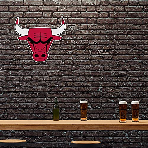 Chicago Bulls Pennant - Die-Cut Soft Felt Wall Decor - 18"
