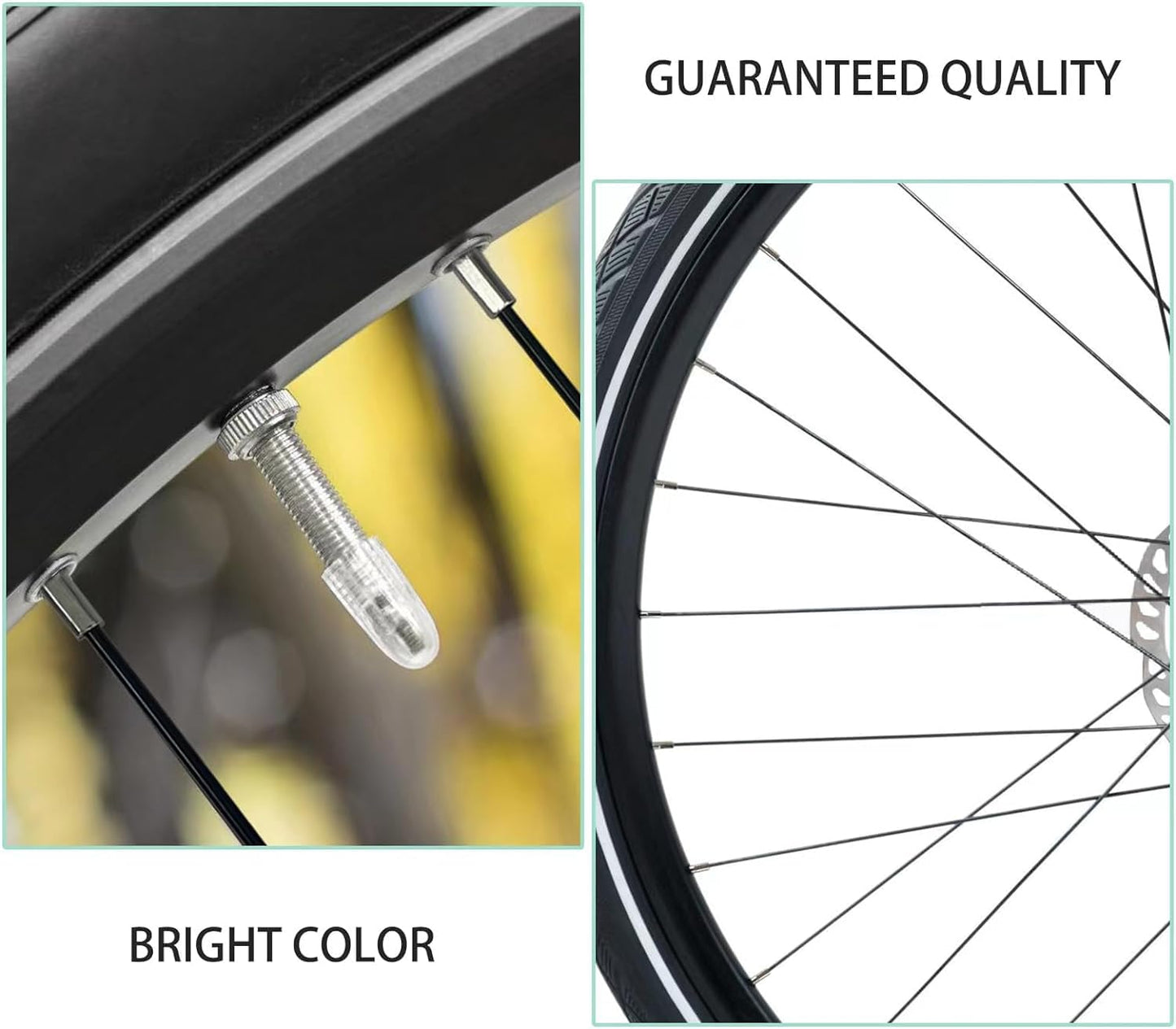 GATWOEST 36 Pcs 14G J Bend Bicycle Spokes Black Steel Bike Spokes with 36 Brass Nipples New Upgraded Cycle Spokes for MTB,Ebike,Mountain,Road City Bikes and Electric Bike 700C Wheels-222 mm