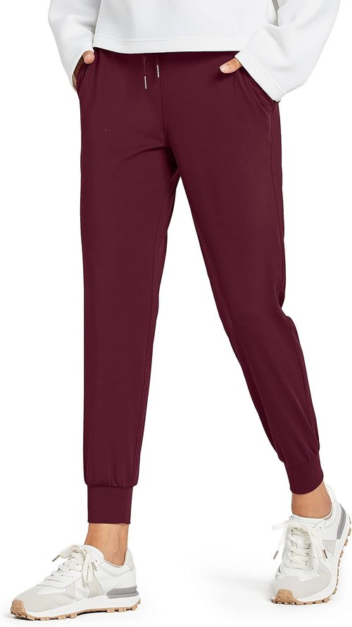 Libin Women's Athletic Joggers - Tapered Sweatpants with Pockets for Casual Workouts | Petite/Regular/Tall