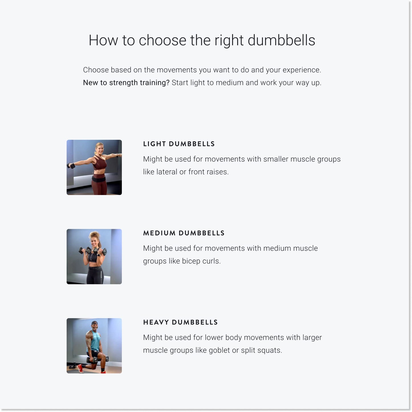 Peloton Dumbbells | Ergonomically Designed Pair of Cast Iron Weights With Urethane Coating and Nonslip Grip, Available in Set of Two - 5 lb, black