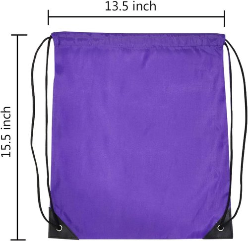 GoodtoU Drawstring Backpack - 30 Pack Sport Bags in 10 Vibrant Colors for Gym & Outdoor Use