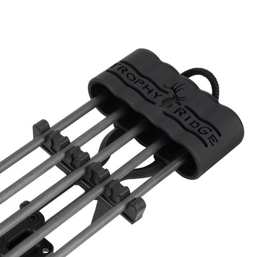 Trophy Ridge Convoy Archery Arrow Quiver - Silent Soft-Touch Hood, Innovative Detach Mounting, Hanging Loop, Ballistix Copolymer System for Superior Strength and Lightweight Design