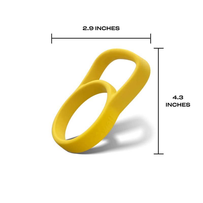 S'well Traveler Handle, Fits All Traveler Sizes, Yellow, Comfortable Carrying On The Go, Flexible Silicone Grip, BPA Free