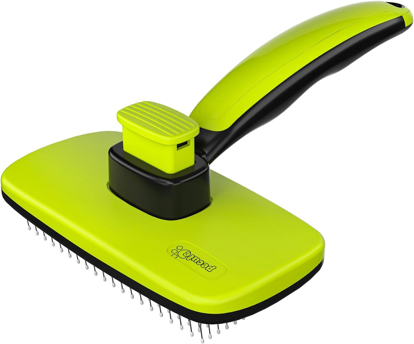 Pecute Self-Cleaning Slicker Brush - Lightweight Grooming Tool for Dogs, Cats & Rabbits | Removes Loose Fur