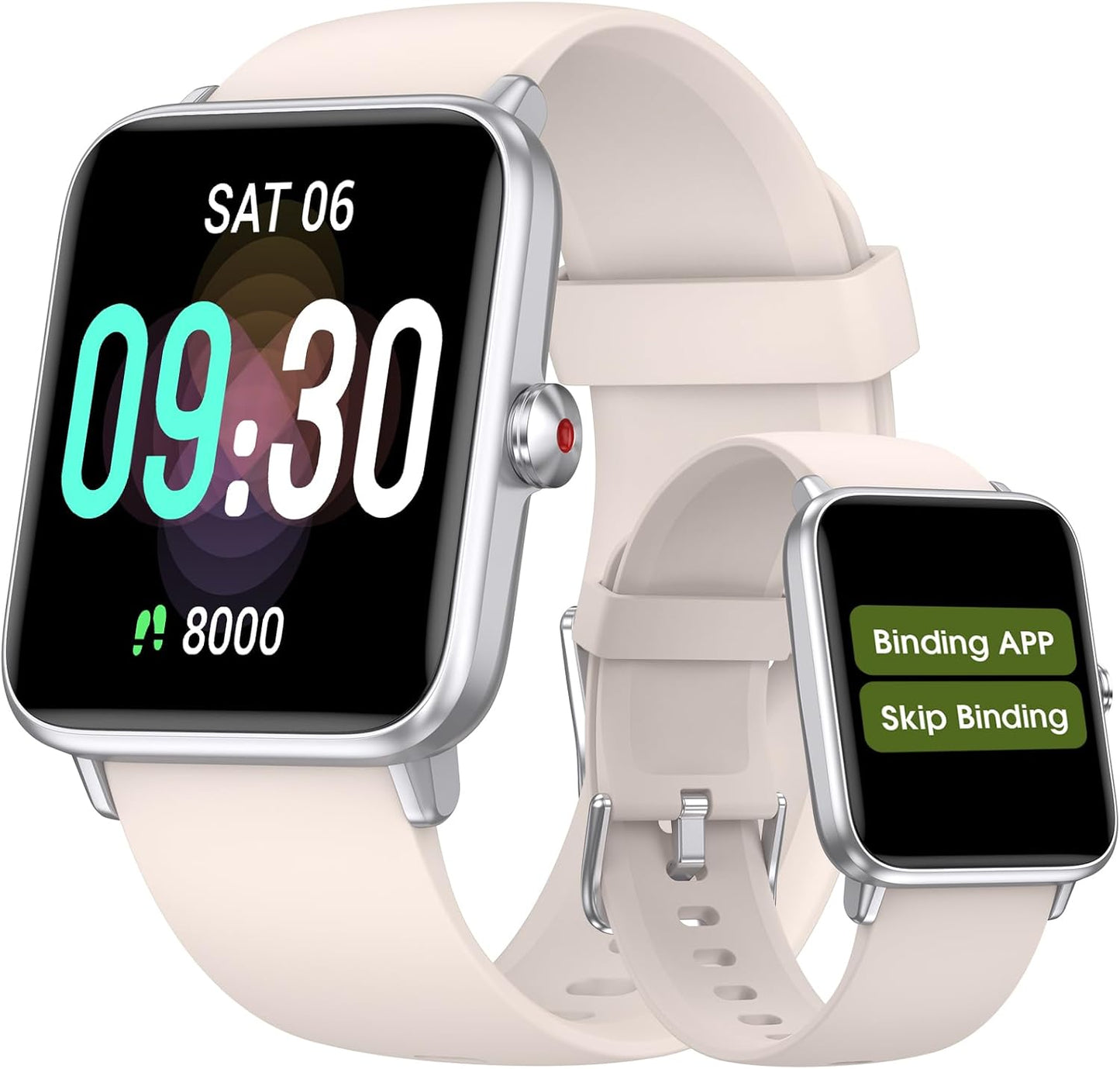 Skiennix Pedometer Watch - Waterproof Fitness Tracker with Step Counter & Sleep Monitor | Senior Friendly