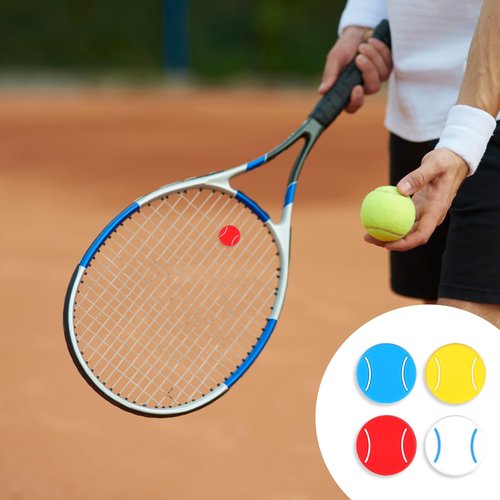 LIQWEI 16Pcs Tennis Racket Vibration Dampener, Tennis Vibration Dampener, Racket String Shock Absorber, Great Tennises Gift