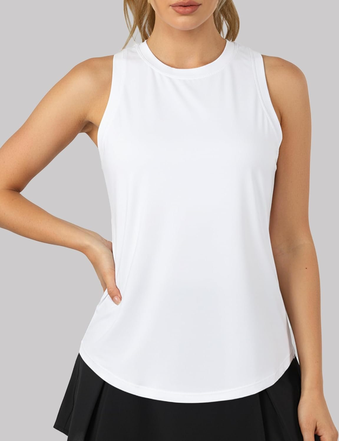 AURUZA Athletic Tank Tops for Women - Breathable Yoga Shirts for Gym Workouts | Stylish & Comfortable
