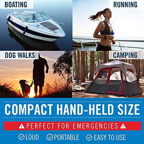 120 dB Air Horn - Compact Emergency Signal for Boating & Outdoor Safety