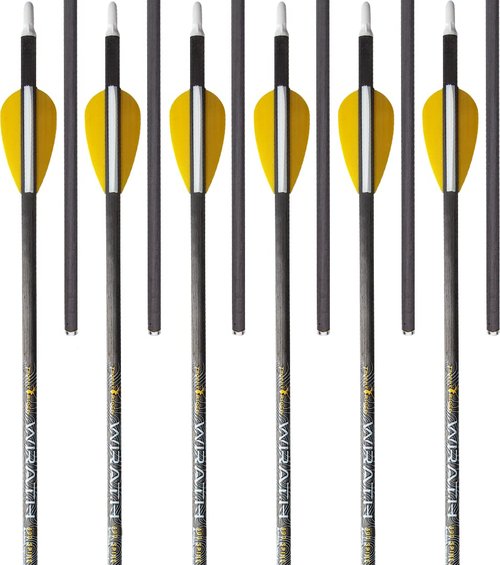 Trophy Ridge Wrath Archery Arrows 30" Length, 400 Spine (Pack of 6)