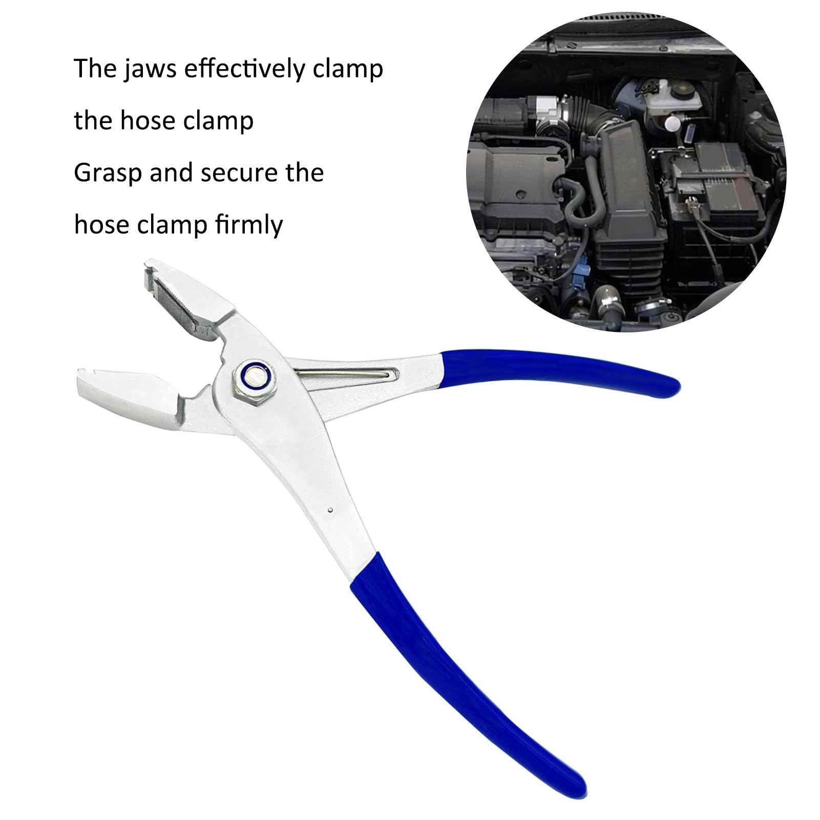 Caoeal Hose Clamp Pliers Automotive for Fuel Lines, Multi Directional Hose Pliers Radiator Hoses, Hold Clamps and Repair Plier