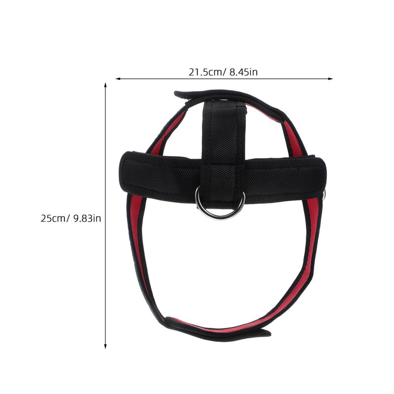 UKCOCO Adjustable Head and Neck Trainer Strap for Neck Strength Training and Posture Improvement Portable Exerciser Tool 9.8 X 8.5 Inches