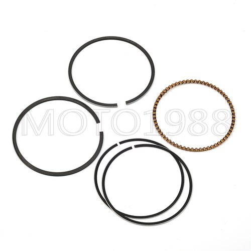 MOTO1988 Piston & Ring ANG Gasket Compatible with EZGO TXT 4 Cycle Gas Golf Cart 295cc MCI Fuji Robin Engine 1991-2008 OEM 26607-G01 26608-G01 4570 Standard
