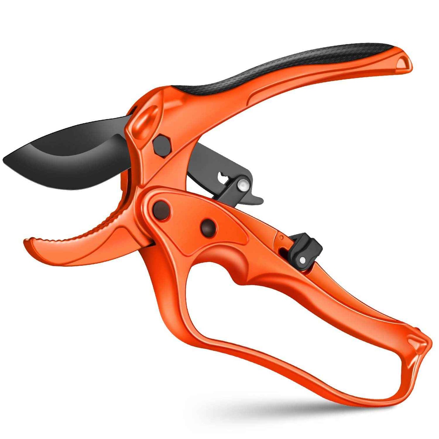 Rotbackmin Ratchet Anvil Pruning Shears for Gardening Heavy Duty, Labor-Saving Design Garden Clippers for Arthritis Weak Hands, 3/4" Cut Capacity Branch Cutter for Tree Trimming, Flower, Rose, Plant