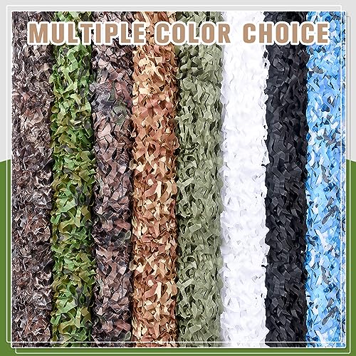 Camouflage Netting Roll - 4.9ft x 6.5ft Woodland Camo for Hunting & Outdoor Use