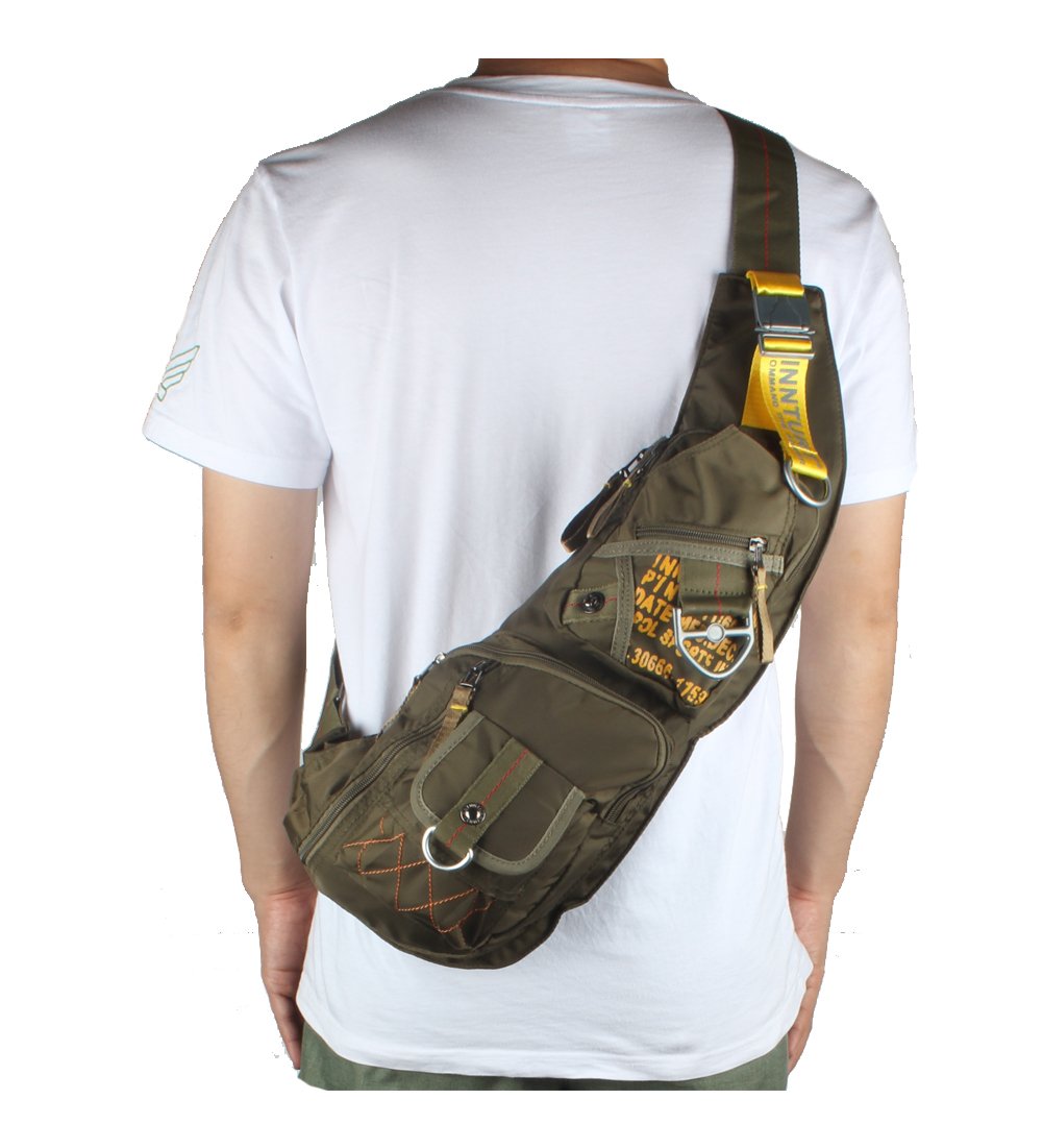 Innturt Nylon Sling Chest Bag Daypack Bicycle Travel Gym Backpack