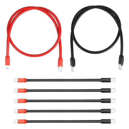 CLUBRALLY Golf Cart Heavy Duty Battery Cable 7 PCS Set 4 Gauge for 1994-Up Club Car DS & Precedent 48Volt