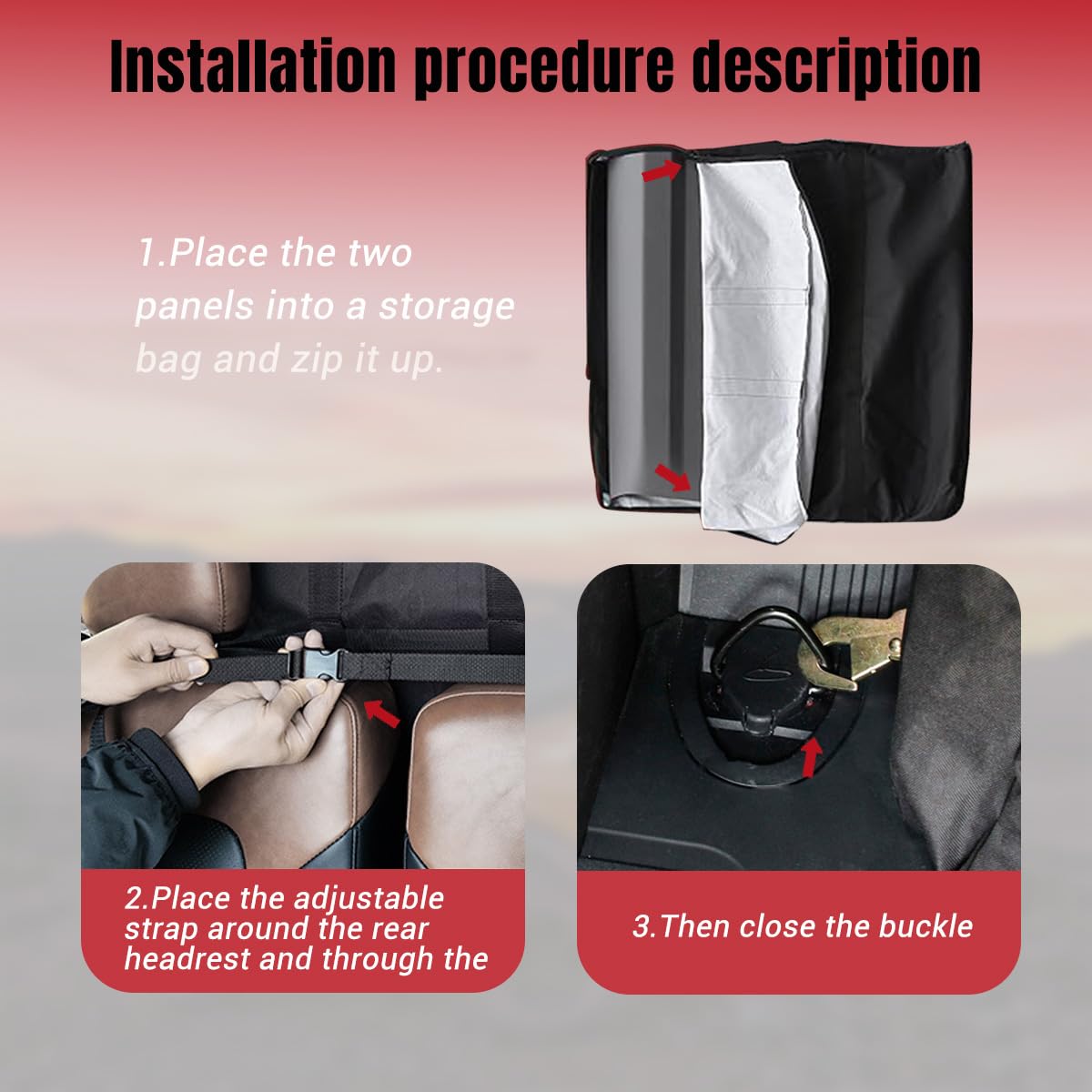 Hard Top Storage Bag Compatible with Bronco2023 2022 2021, Roof Panel Over First Row Seat fit Bronco Accessories 2/4-Door, Multi-Layer, Off-Roading