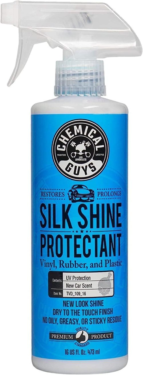 Chemical Guys Silk Shine Tire & Trim Dressing - Non-Greasy Protectant for Vinyl, Plastic & Rubber | 16 fl oz