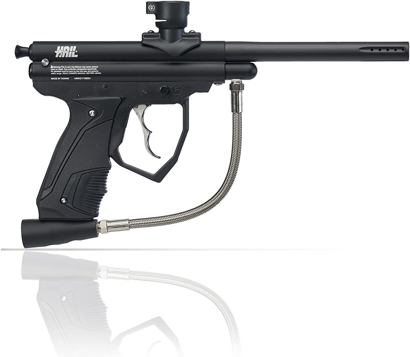 Mercury Rise .50 Caliber Semi-Automatic Paintball Gun Marker - High Precision Performance