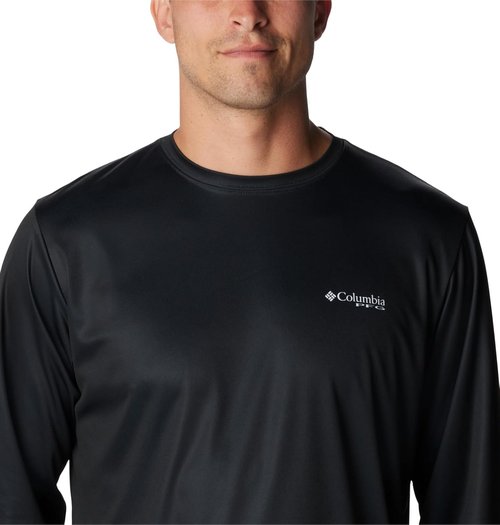 Columbia Men's Terminal Tackle Long Sleeve Shirt - PFG Tarpon Rise Design | Lightweight & Breathable