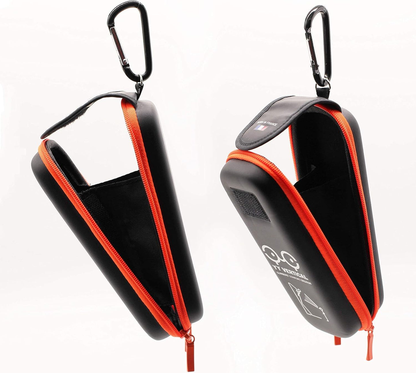 YY Vertical - Belay Glasses for Rock Climbing Plasfun Evo Orange Edition Sporty look Enlarged prisms Sturdy and comfortable