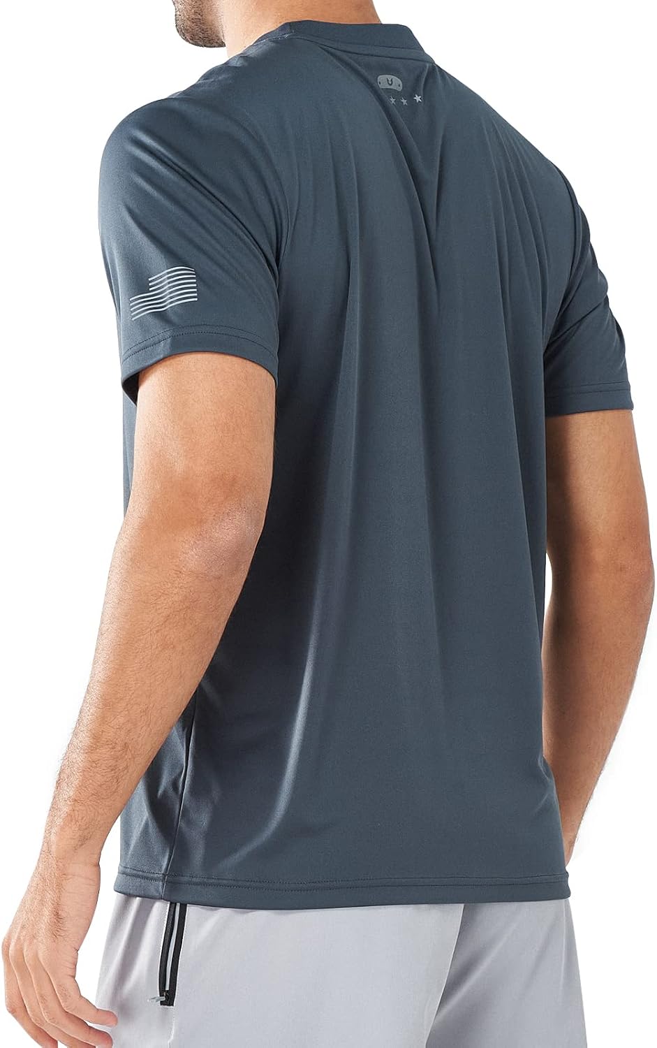 NORTHYARD Men's UPF 50+ Sun Protection Shirt - Short Sleeve Rash Guard for Athletic Activities
