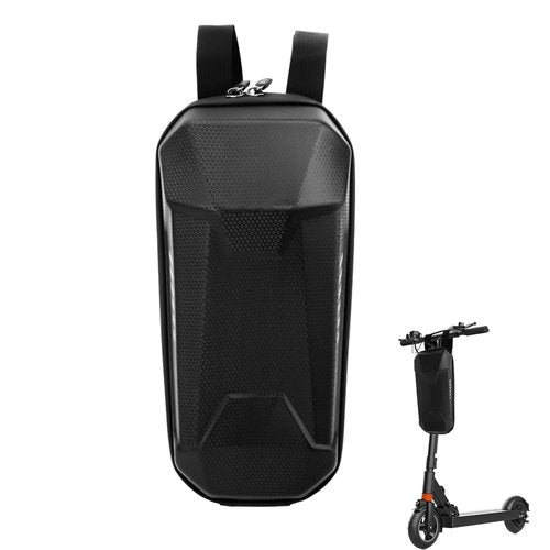HERCHR 2L Scooter Storage Bag, Waterproof Hardshell EVA Large Capacity Scooter Handlebar Bag, Front Hanging Pouch for Electric Scooters/EBikes Carrying Charger Repair Tools(small)