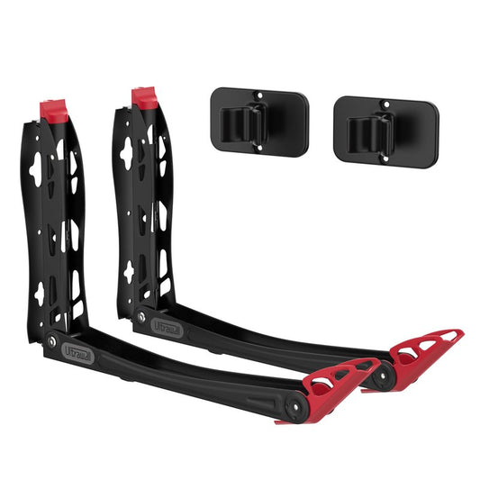 Ultrawall BIKEPAL Swivel Bike Racks, No Lift Wall Mounted Bike Storage Solution for Home & Garage, 2 Pack