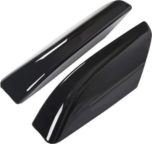 ECOTRIC 4Pcs Roof Rack Rail End Cover Shell Cap Compatible with 2003-2009 Toyota 4Runner SW4 N210 Black Roof Rail Bar Cover Shell Protection