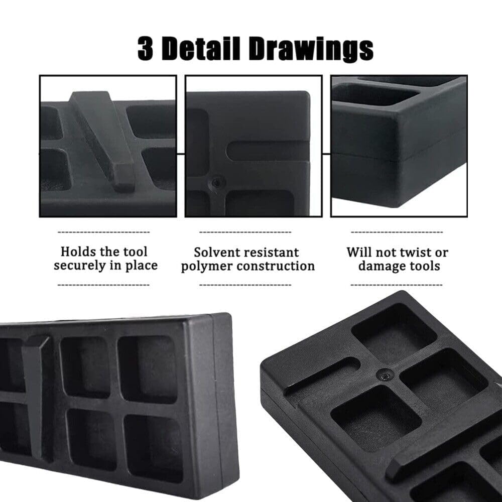 Vise Tool Block Reinforced Plastics Black （Lower 15） Repair Smithing Tool Part Support