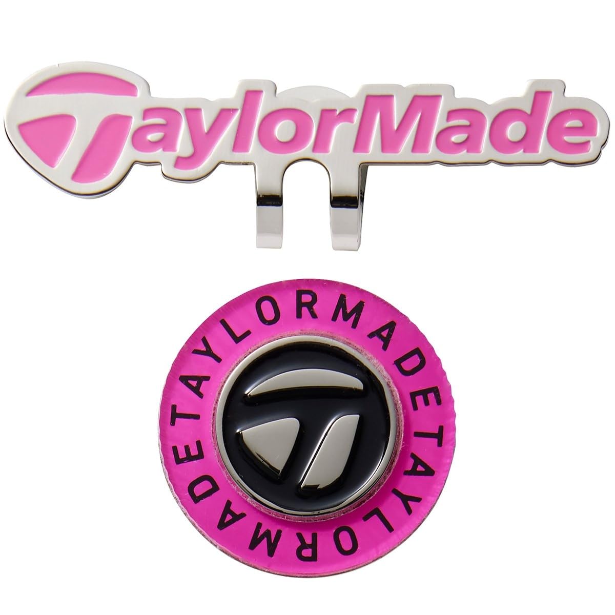 TaylorMade TJ140 23SS Circle T Cap Ball Marker Pink Unisex Marker