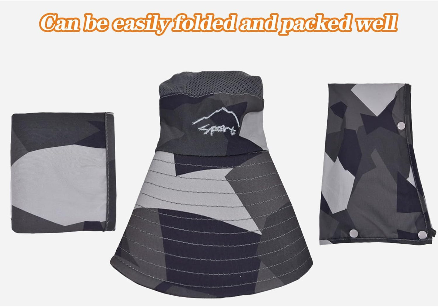 Sun Hats - UPF 50+ Breathable Fishing Hat for Men & Women | Wide Brim Summer UV Protection