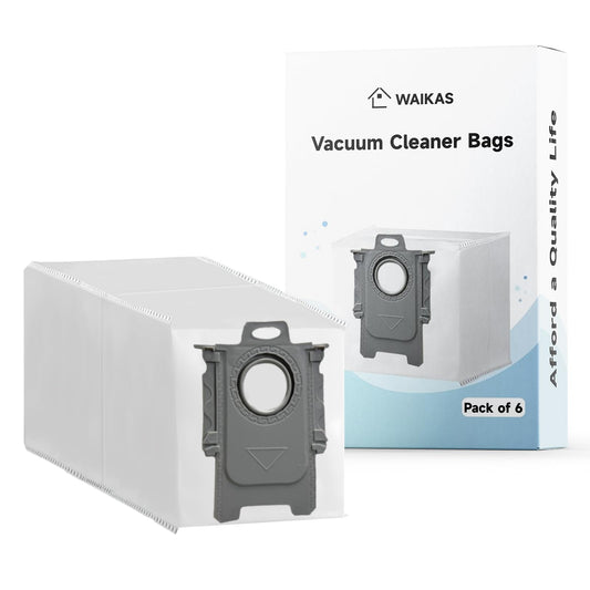 6 Pack Qrevo Bag replacement for Roborock Saros10R, Qrevo Series QV 35A, Qrevo S5V, Qrevo S, Qrevo Edge S5A, Qrevo 2R3W, S8 Max Ultra, S8 MaxV Ultra, Qrevo Curv S5X, Qrevo Master/Slim robot Vacuum