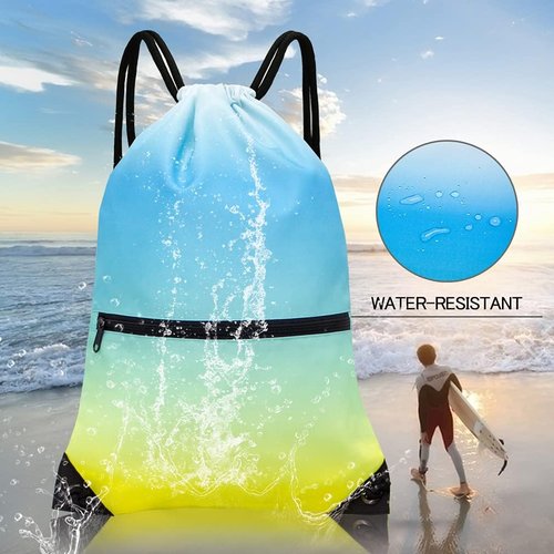 HOLYLUCK Drawstring Backpack - Lightweight Sport Gym Sackpack for Easy Carrying | Versatile Design