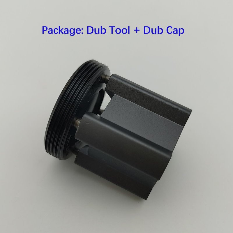 BININIU Dub Cap with Install Removal Tool for SRAM Dub BB30, Cap Tool for SRAM Dub Self Extracting Cap, Dub Puller Tool,Metal