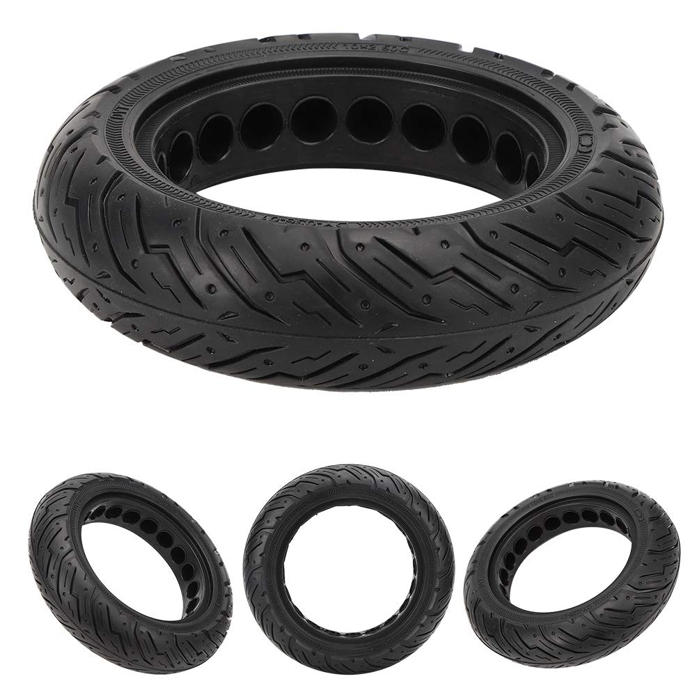 bearings for g30 scooter,Scooter Tyre Solid Tire,10x2.50C Anti?Explosion Rubber Tire Scooter Tire Wheel Front/Rear Tire Replacement for G30 Scooter