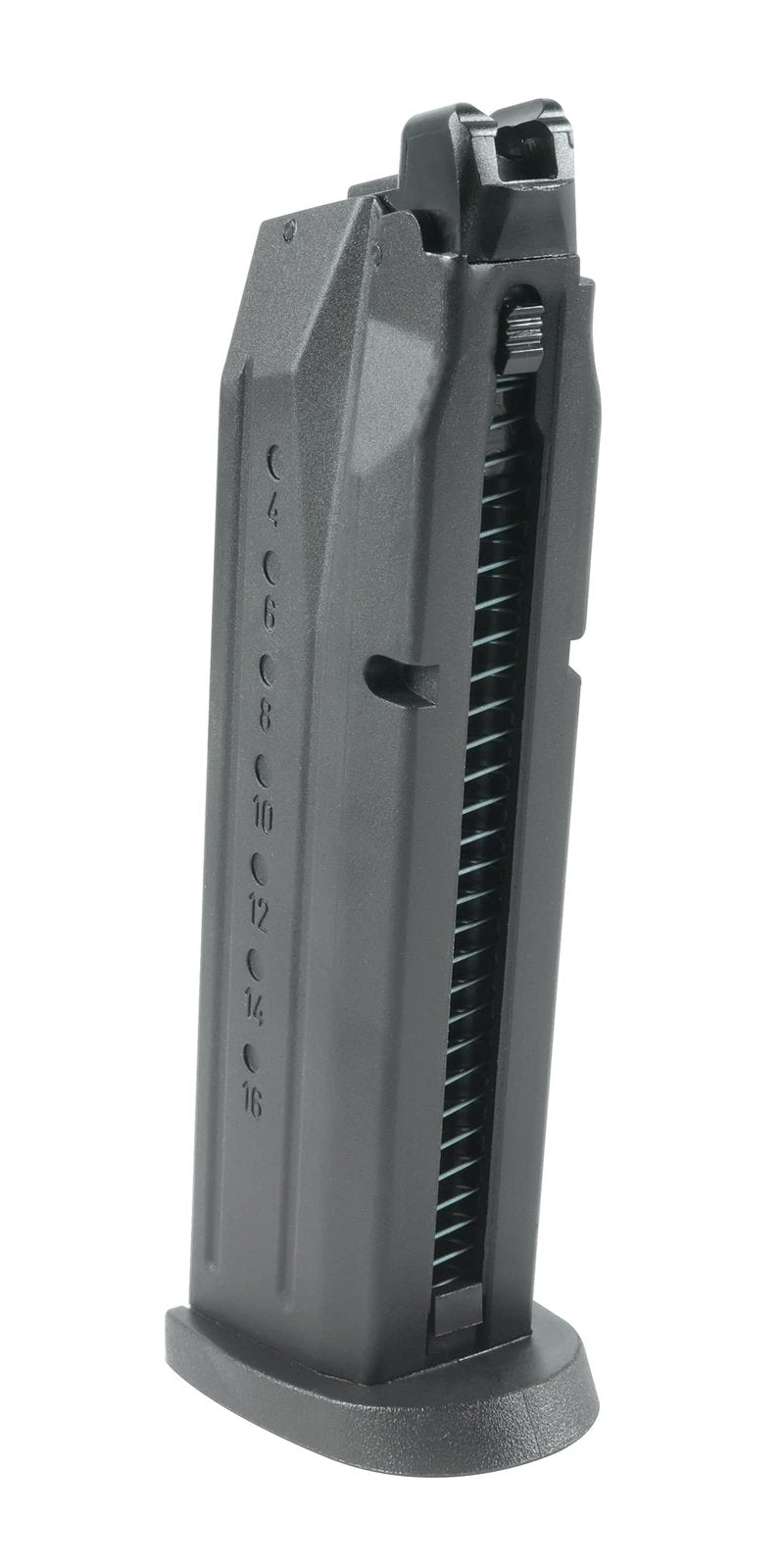 Umarex Smith & Wesson M&P 9 GBB 6mm BB Pistol Airsoft Gun Magazine,Black