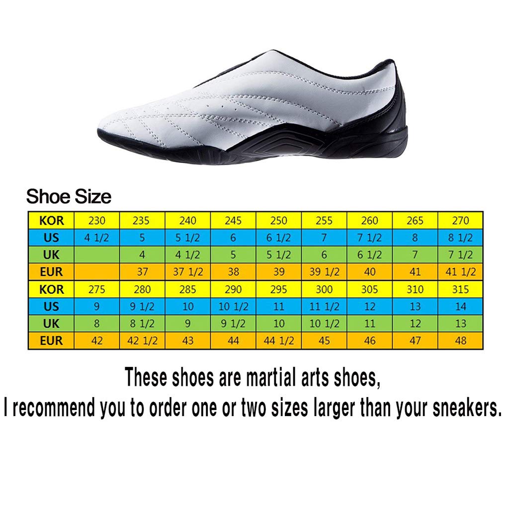 MOOTO Wings Korea Taekwondo Shoes Competition Black/Twotone 280mm(US 9.5), Black