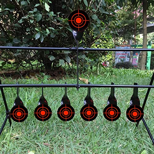 200 Self-Adhesive 3-Inch Shooting Target Stickers - Red Bullseye
