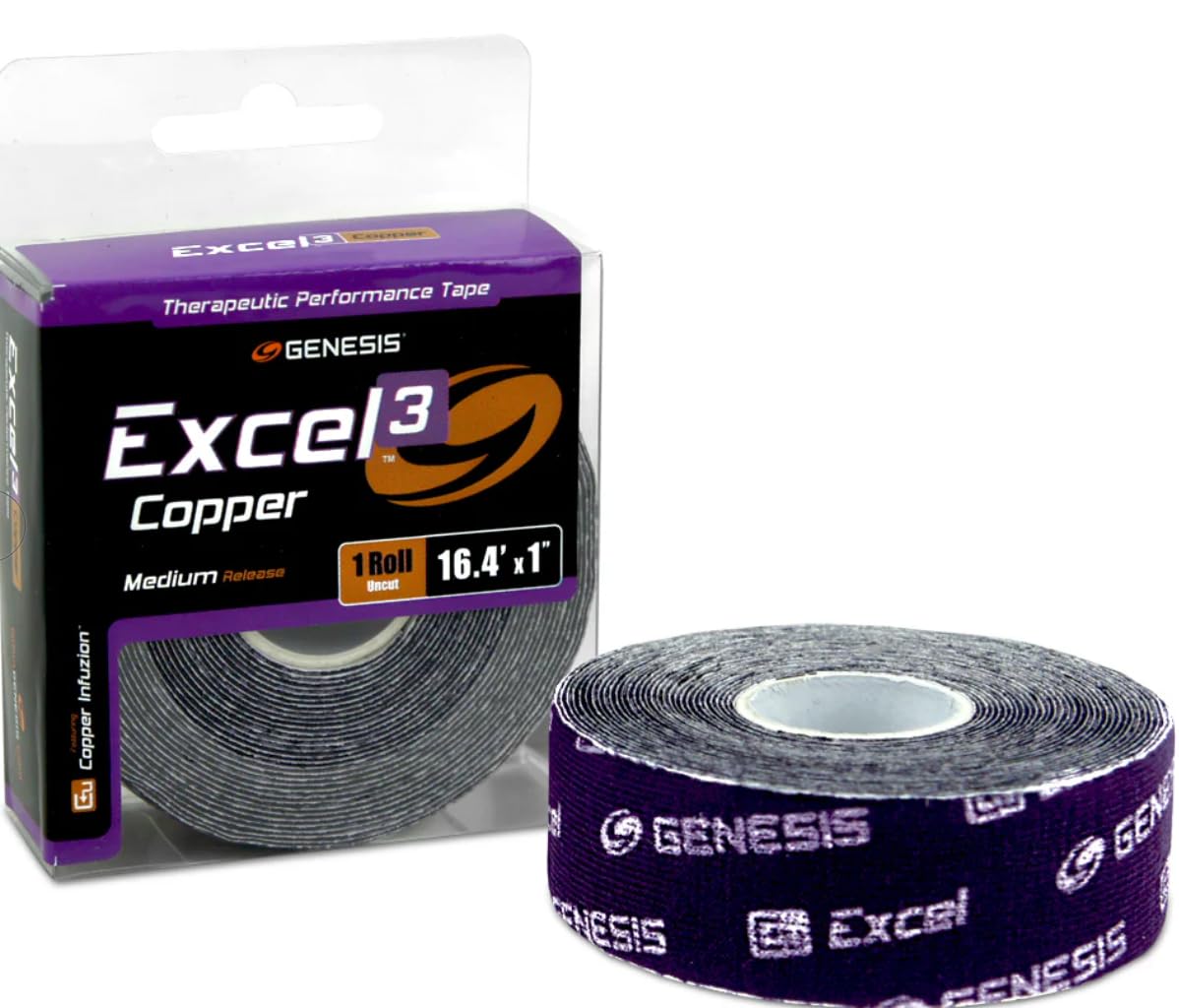 Solaravita Genesis Excel Copper Athletic Tape - Uncut Roll - #3 Purple - Medium Release