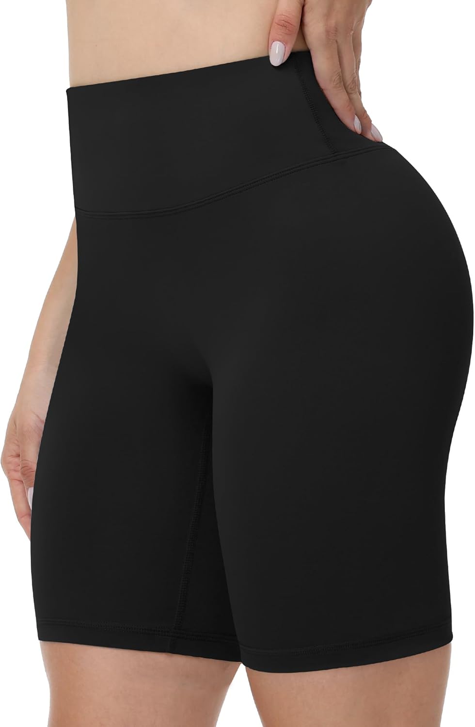 Runhit Biker Shorts for Women - High Waisted No Front Seam Spandex Gym Yoga Shorts | 3''/5''/8'' Tummy Control
