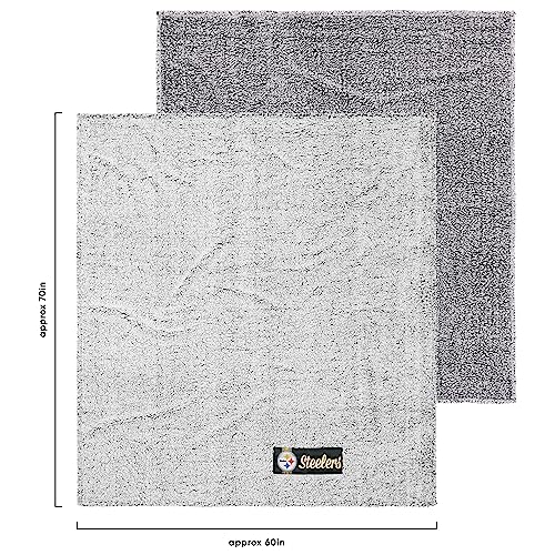 Pittsburgh Steelers Sherpa Blanket - Team Color 60" x 70"