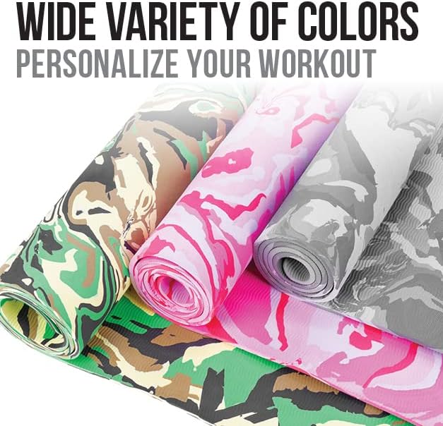 Skiennix Eco-Friendly Yoga Mat - Premium Non-Slip TPE for Indoor & Outdoor Workouts | Ideal for Hot Yoga & Pilates