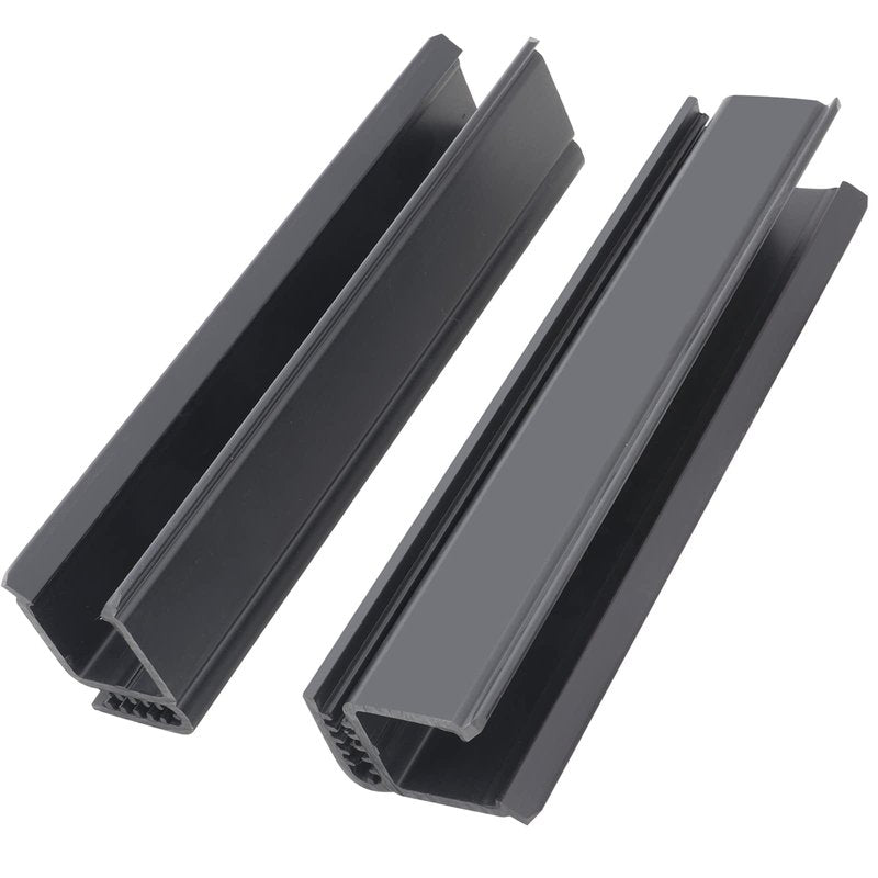 Roykaw Golf Cart Windshield Clips Kit for EZGO RXV 2008-up Gas and Electric Models - Include Top & Bottom Sash Clips, Replaces OEM # 603852, 603201, 603198, Only fits 1-1/4" Square Frame