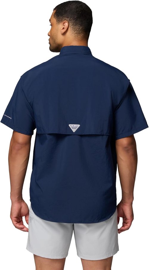 Columbia Men's PFG Bahama II Fishing Shirt - Lightweight, Quick-Dry, Perfect for Outdoor Adventures