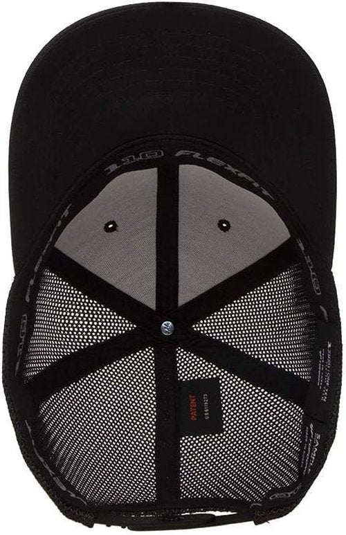 Flexfit | Men's 110 Recycled Trucker Hat - Eco-Friendly Design, Adjustable Fit