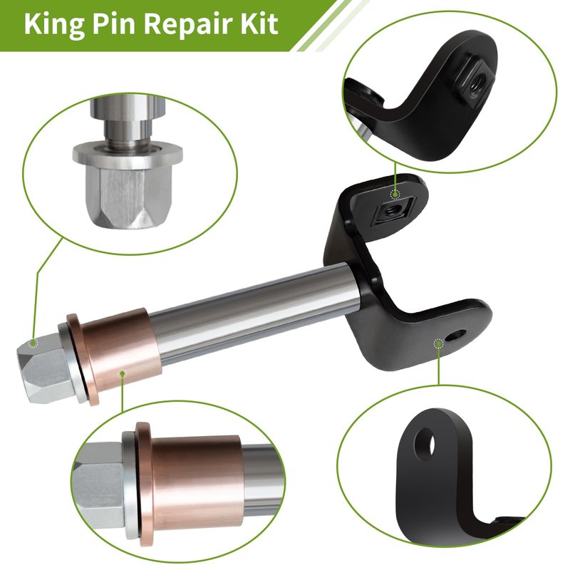 Shu-Ran Deluxe Golf Cart Front and Rear End Repair Kit, Club Car Repair Kit Club Car Front End Parts for 2004-UP Club Car Precedent Gas Electric Models